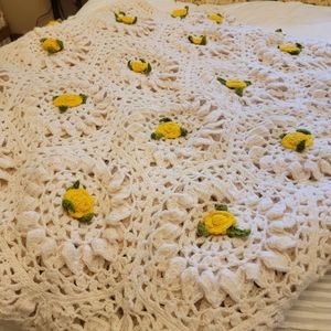 Hand Crocheted Spread